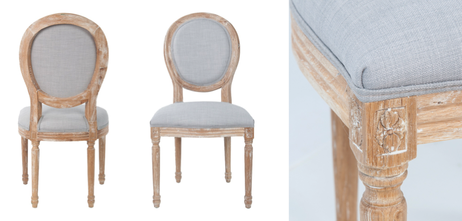 Стул French chairs Provence Light grey Chair Стул French chairs Provence Light grey Chair - Loft-Concept во Владивостоке