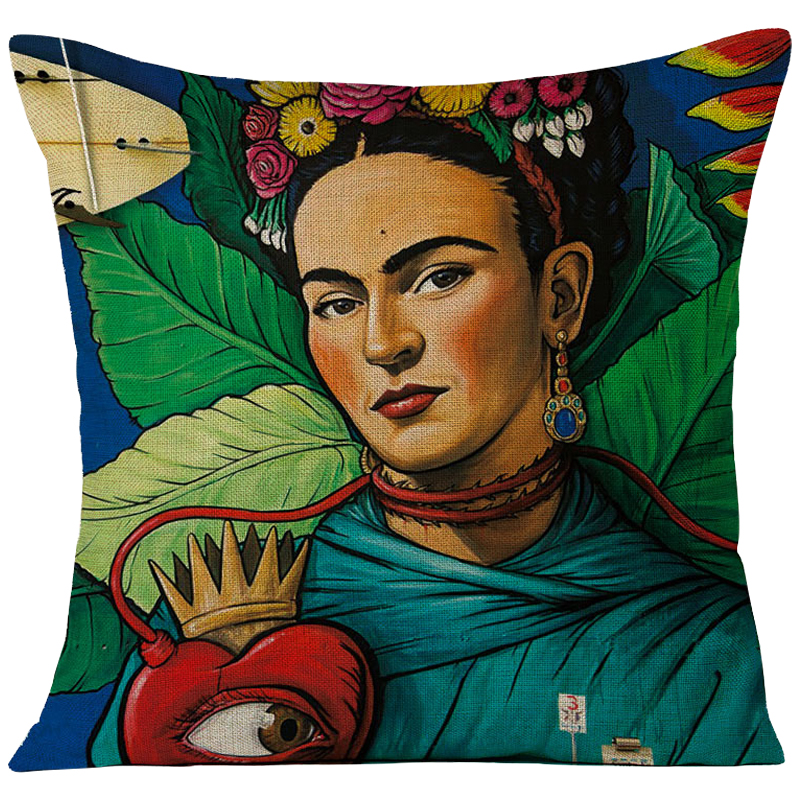 Декоративная подушка Frida Kahlo 10 Мульти во Владивостоке | Loft Concept 