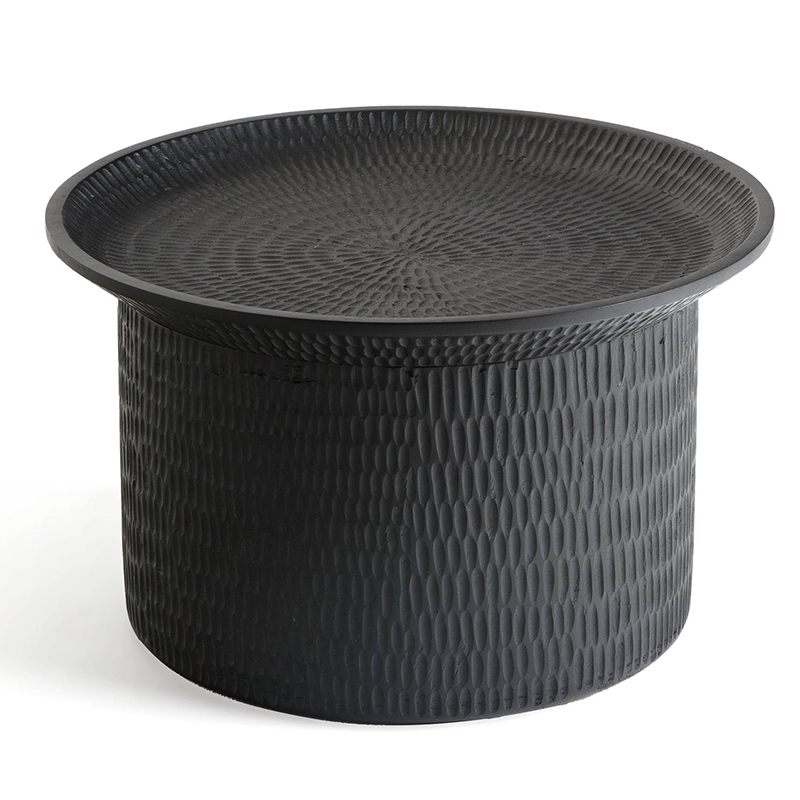 Кофейный стол Mordred Mango Black Coffee Table Черный Кофейный стол Mordred Mango Black Coffee Table Черный во Владивостоке | Loft Concept