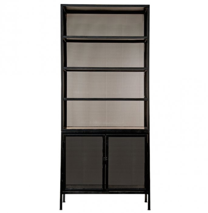 Буфет Industrial Loft Dark Metal Mesh Cabinet Черный Буфет Industrial Loft Dark Metal Mesh Cabinet Черный во Владивостоке | Loft Concept