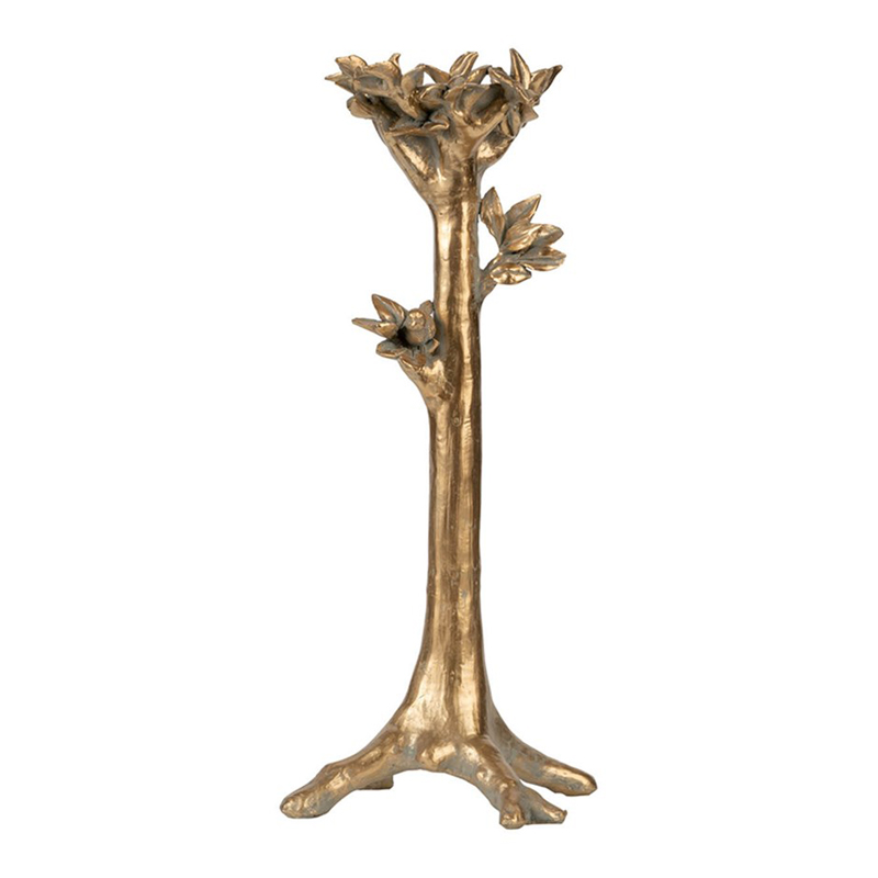 Подсвечник Tree дерево Золотой Подсвечник Tree дерево Золотой во Владивостоке | Loft Concept
