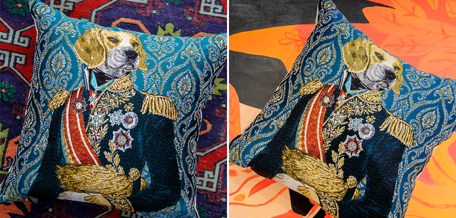 Декоративная подушка Emperor Dog Декоративная подушка Emperor Dog - Loft-Concept во Владивостоке