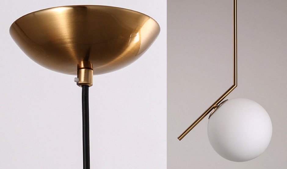 Светильник Flos IC Lighting Pendant brass Family Светильник Flos IC Lighting Pendant brass Family - Loft-Concept во Владивостоке