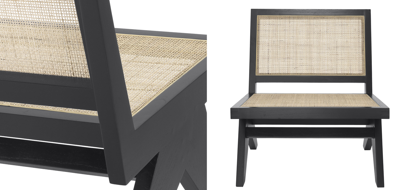 Кресло Eichholtz Chair Romee black - фото