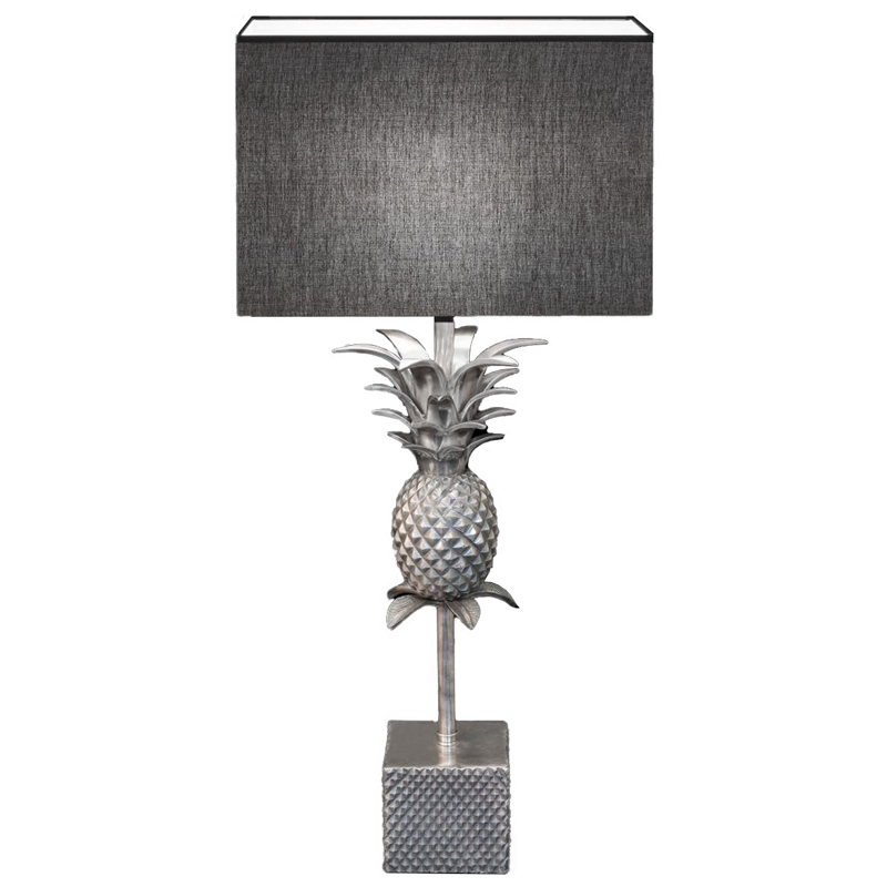Настольная лампа LAMPTABLE PINEAPPLE STRAIGHT Gray Серый Серебряный Настольная лампа LAMPTABLE PINEAPPLE STRAIGHT Gray Серый Серебряный во Владивостоке | Loft Concept