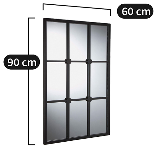 Зеркало-окно Rect Black 90 Зеркало-окно Rect Black 90 во Владивостоке