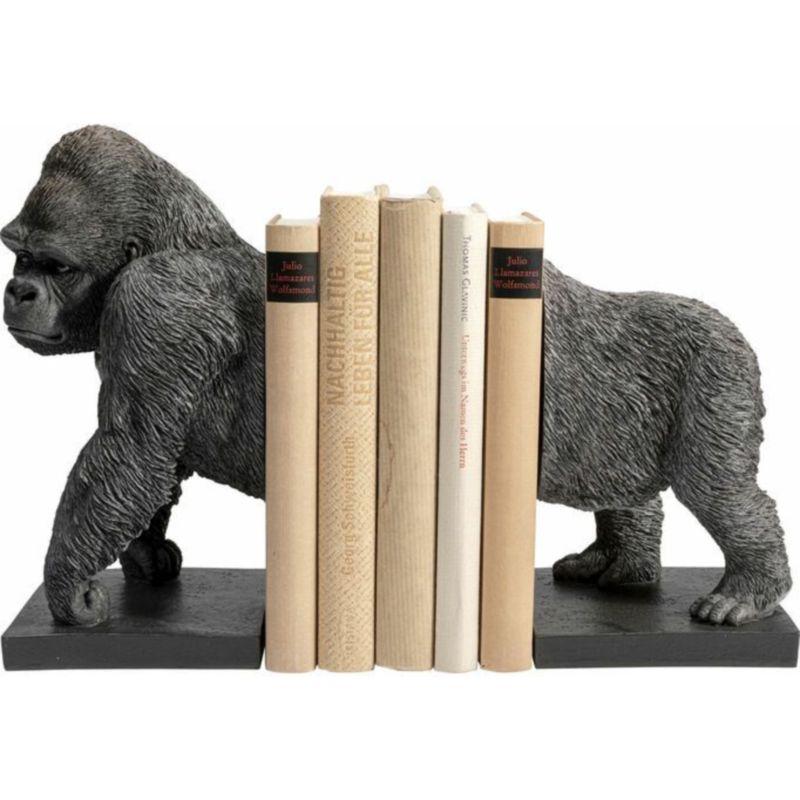 Держатель для книг King Kong Books Серый Бежевый Держатель для книг King Kong Books Серый Бежевый во Владивостоке | Loft Concept