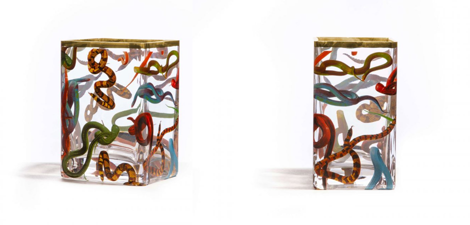 Ваза Glass Vase Snakes Ваза Glass Vase Snakes - Loft-Concept во Владивостоке