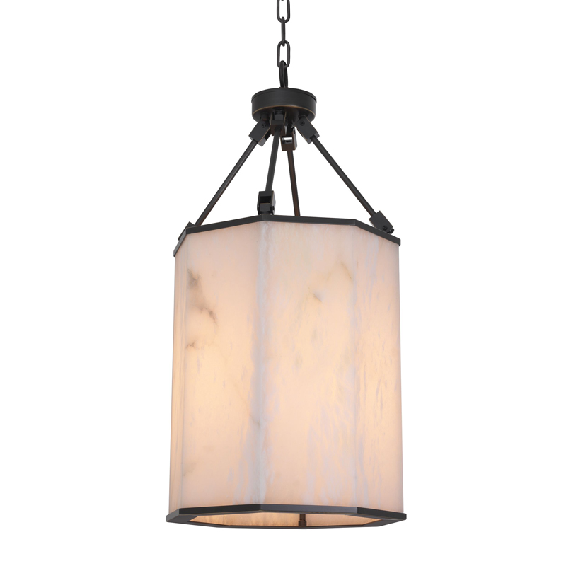Подвесной светильник Eichholtz Chandelier Victoire S Белый Темная бронза Подвесной светильник Eichholtz Chandelier Victoire S Белый Темная бронза во Владивостоке | Loft Concept