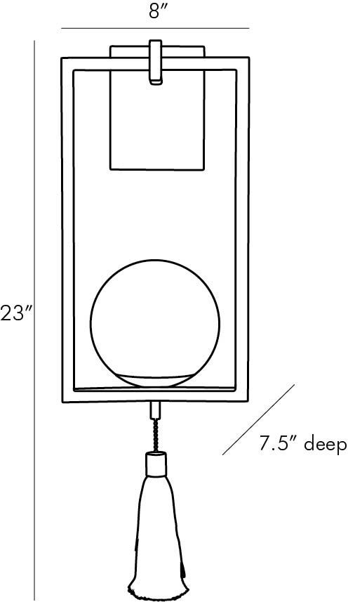 Бра TRAPEZE SCONCE во Владивостоке