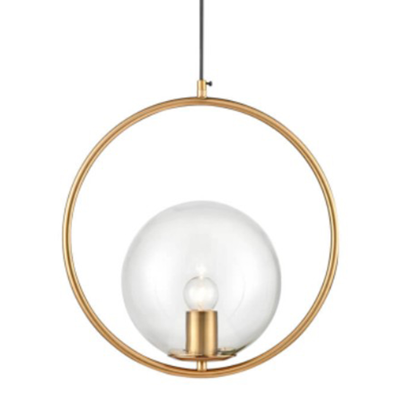 Подвесной светильник B.LUX C Ball circle gold 35 Золотой Прозрачное Стекло Подвесной светильник B.LUX C Ball circle gold 35 Золотой Прозрачное Стекло во Владивостоке | Loft Concept