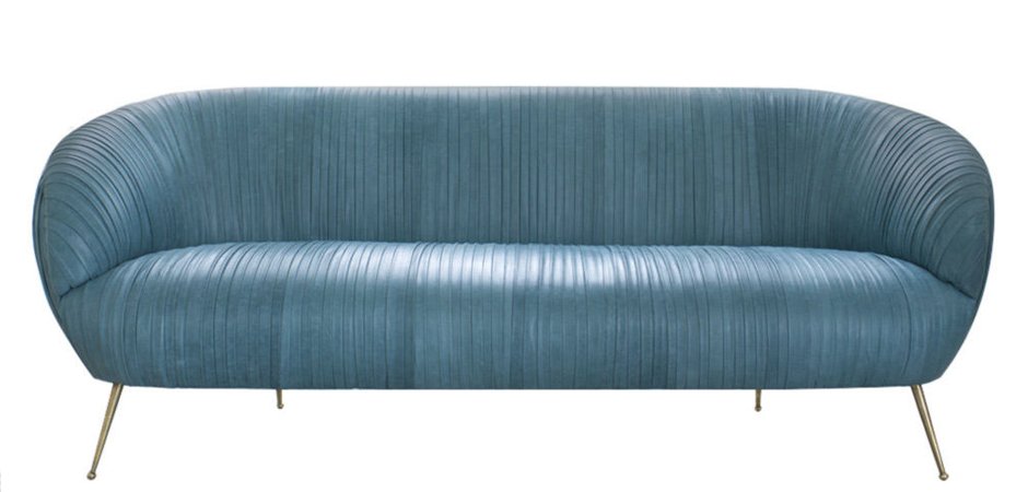 Софа Kelly Wearstler Souffle Settee Leather Софа Kelly Wearstler Souffle Settee Leather - Loft-Concept во Владивостоке