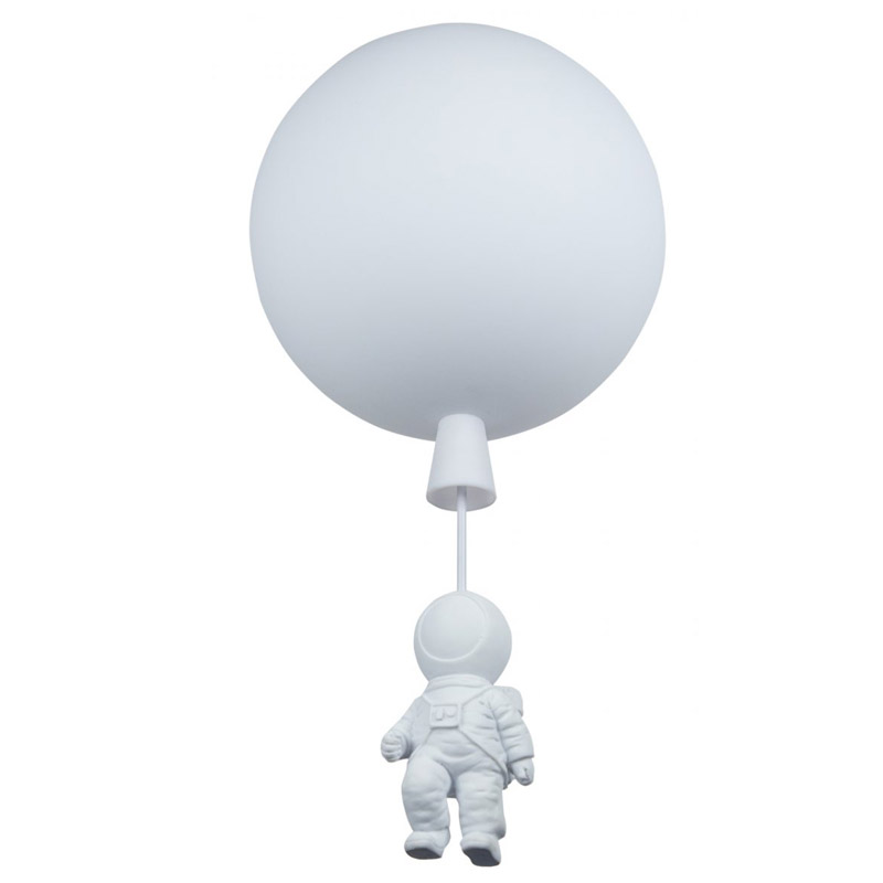 Потолочный светильник Cosmonaut white ball Белый Потолочный светильник Cosmonaut white ball Белый во Владивостоке | Loft Concept