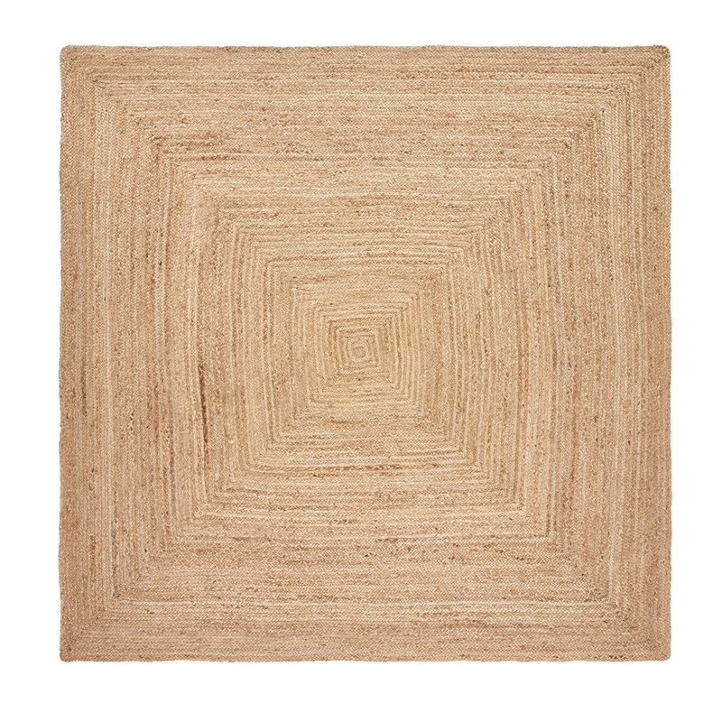 Ковер Square Carpet 100% джут Бежевый Ковер Square Carpet 100% джут Бежевый во Владивостоке | Loft Concept