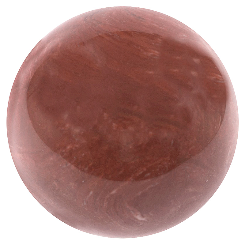 Шар декоративный из натурального камня Лемезит Natural Stone Spheres Красный Шар декоративный из натурального камня Лемезит Natural Stone Spheres Красный во Владивостоке | Loft Concept
