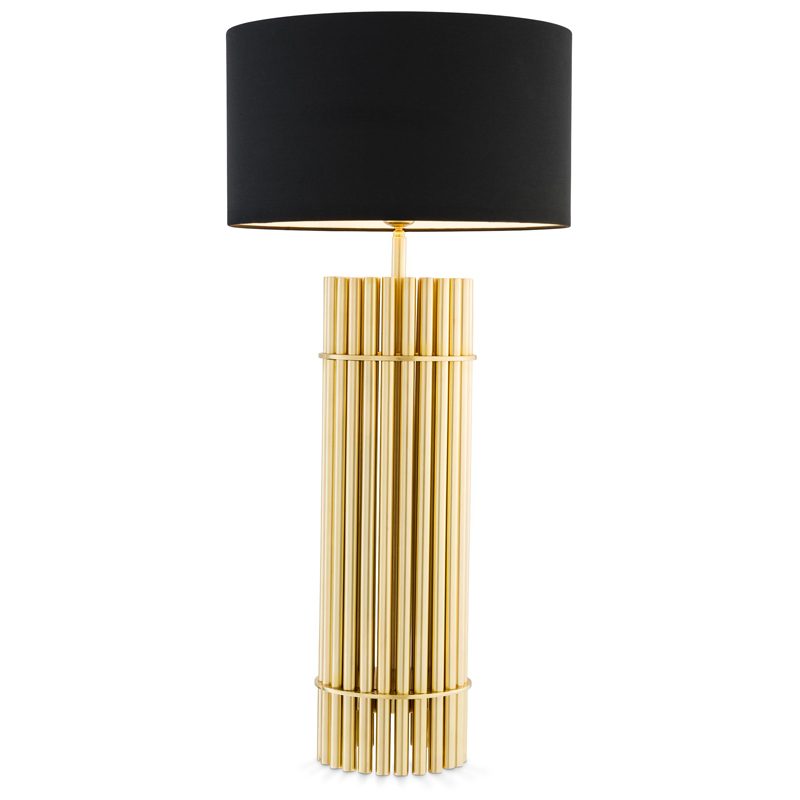 Настольная лампа Eichholtz Table Lamp Reef Латунь Черный Настольная лампа Eichholtz Table Lamp Reef Латунь Черный во Владивостоке | Loft Concept