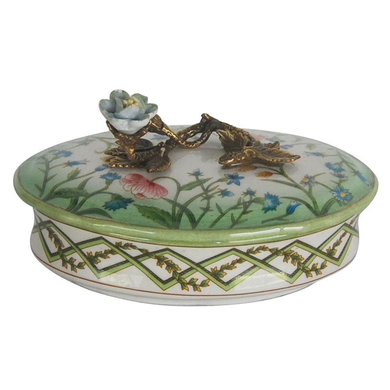 Шкатулка Ireni Bronze Flower Мульти Бронза Шкатулка Ireni Bronze Flower Мульти Бронза во Владивостоке | Loft Concept
