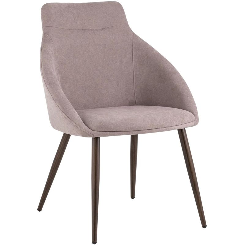 Стул Queenie Chair Пыльно-Розовый Цвет Розовый пастельный Коричневый Стул Queenie Chair Пыльно-Розовый Цвет Розовый пастельный Коричневый во Владивостоке | Loft Concept