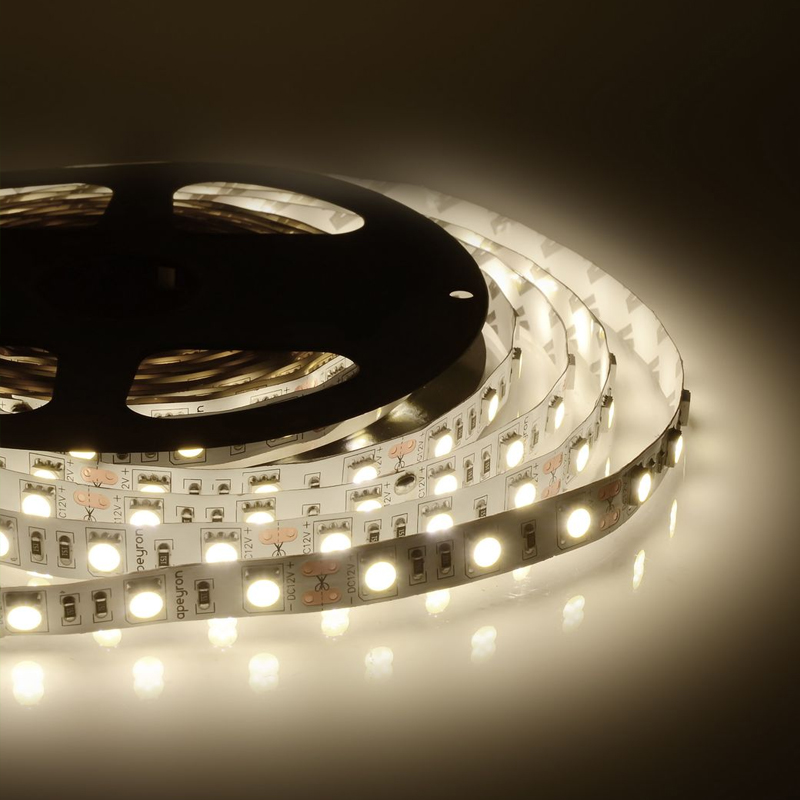 Светодиодная лента 14,4W/m 60LED/m 5050SMD дневной белый 5M Белый Светодиодная лента 14,4W/m 60LED/m 5050SMD дневной белый 5M Белый во Владивостоке | Loft Concept