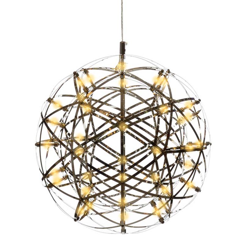 Люстра Moooi 3D Sphere Yellow lamp S Хром Люстра Moooi 3D Sphere Yellow lamp S Хром во Владивостоке | Loft Concept