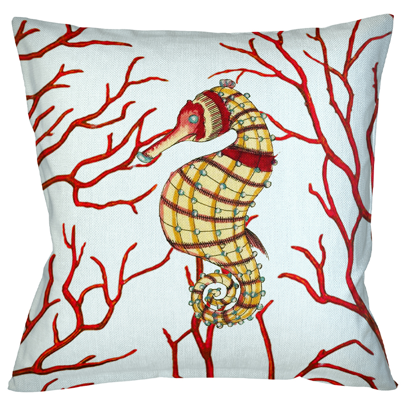 Декоративная подушка Seashell Still Life 15 Мульти во Владивостоке | Loft Concept 