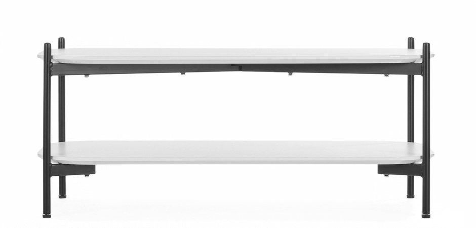 Кофейный стол two shelves WHITE Кофейный стол two shelves WHITE - Loft-Concept во Владивостоке