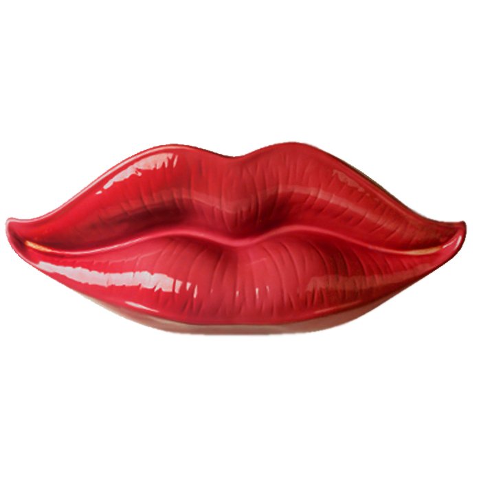 Настенный декор LIPS wall accessory RED Красный Настенный декор LIPS wall accessory RED Красный во Владивостоке | Loft Concept