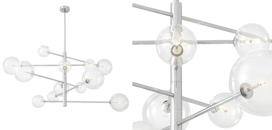 Люстра Chandelier Argento L Nickel Люстра Chandelier Argento L Nickel - Loft-Concept во Владивостоке