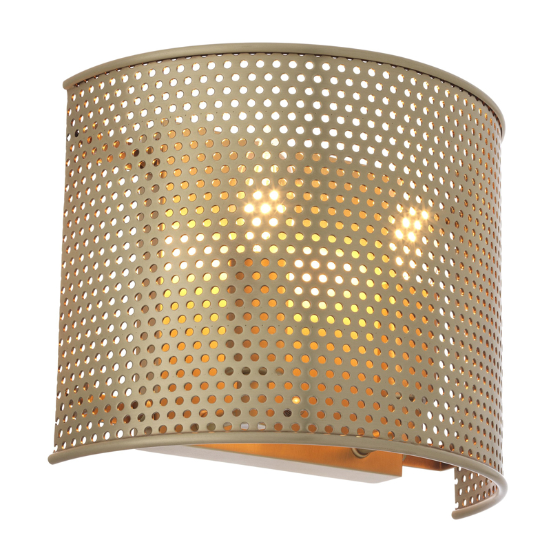 Бра Eichholtz Wall Lamp Morrison S brass Латунь Античная полированная во Владивостоке | Loft Concept 