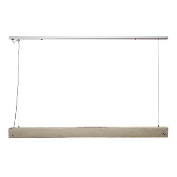 Подвесной светильник Concrete Cubicus Line Pendant Серый Подвесной светильник Concrete Cubicus Line Pendant Серый во Владивостоке | Loft Concept