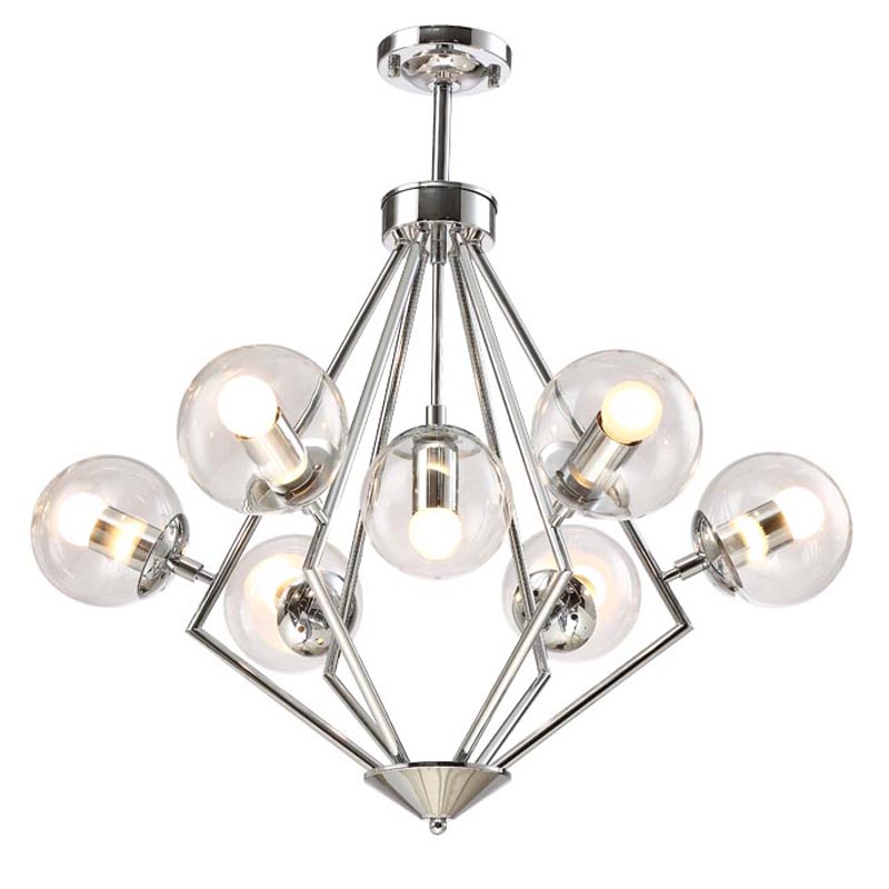 Люстра Liebaud Chandelier 7 lamp Хром Люстра Liebaud Chandelier 7 lamp Хром во Владивостоке | Loft Concept