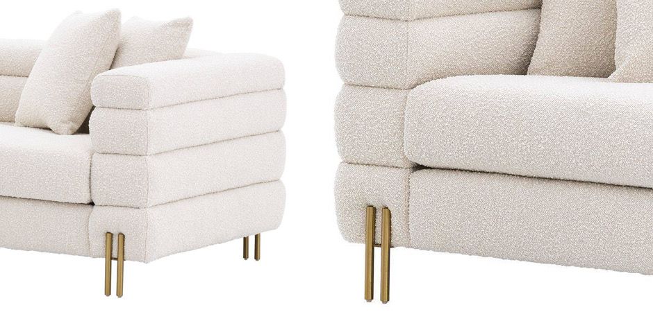 Диван Sofa York boucle cream Диван Sofa York boucle cream - Loft-Concept во Владивостоке