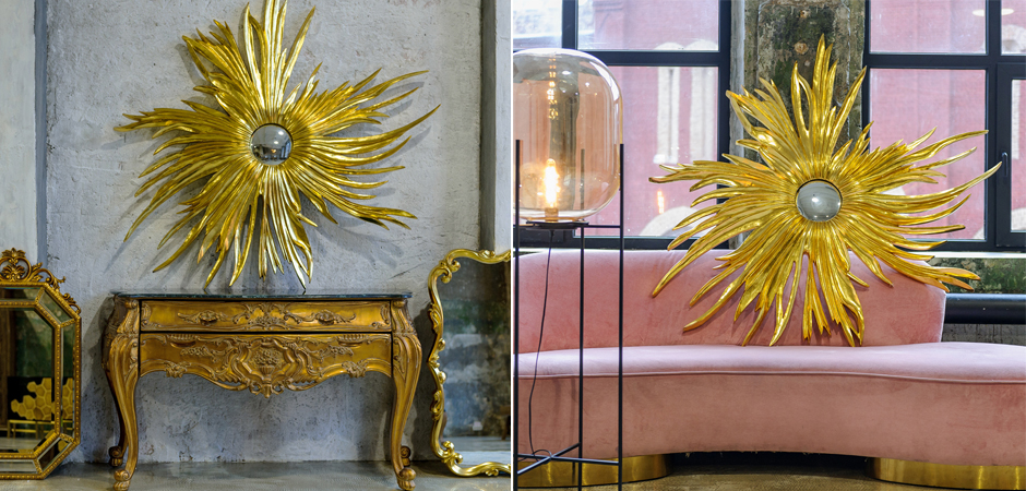Зеркало Flower Sun Mirror Зеркало Flower Sun Mirror - Loft-Concept во Владивостоке