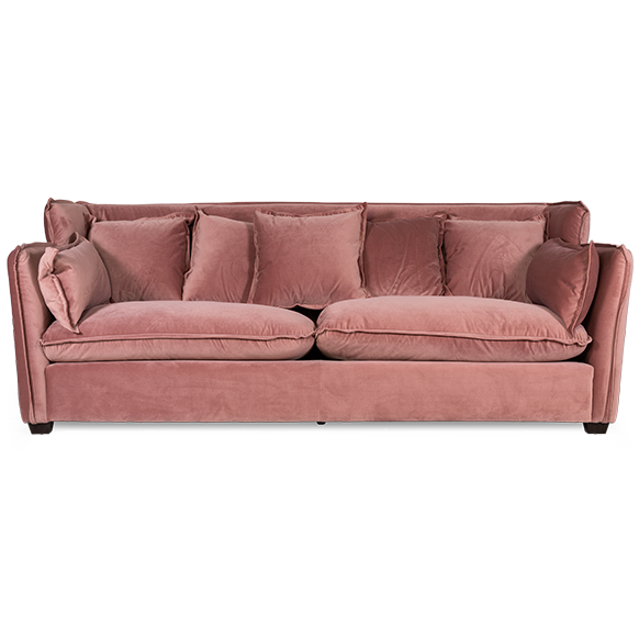 Диван Velwish rose Розовый пастельный Диван Velwish rose Розовый пастельный во Владивостоке | Loft Concept