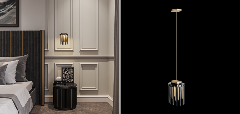 Подвесной светильник из латуни Coliseum Black Подвесной светильник из латуни Coliseum Black - Loft-Concept во Владивостоке