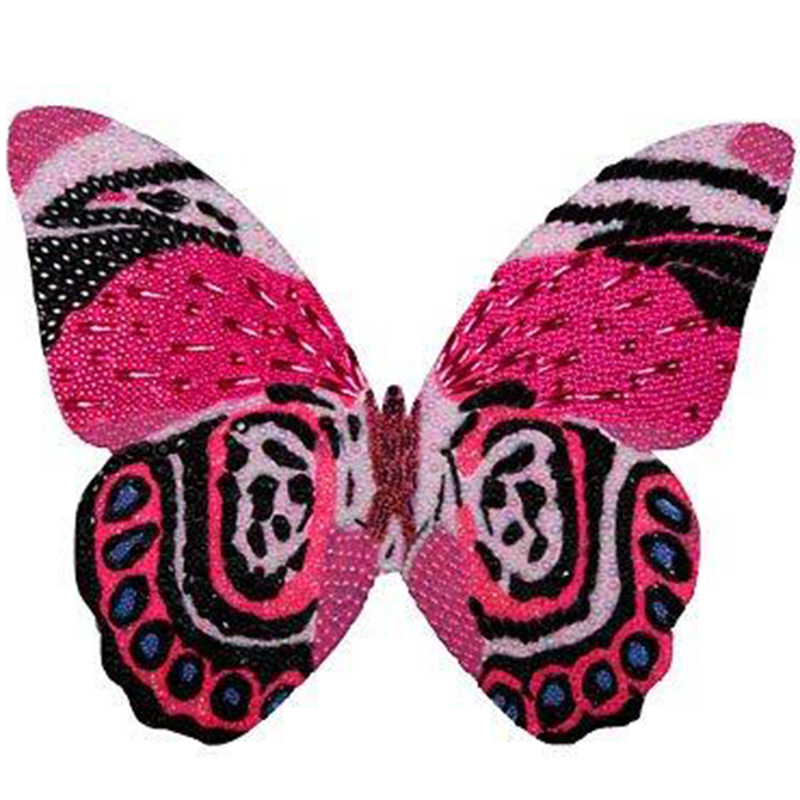 Картина "Pink and Black Mini Butterfly Cut Out" Мульти Картина "Pink and Black Mini Butterfly Cut Out" Мульти во Владивостоке | Loft Concept