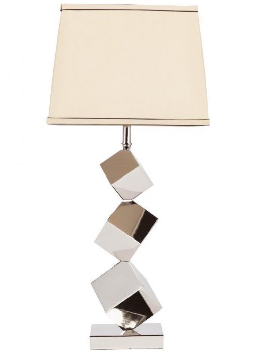 Настольная лампа Cubus Table Lamp Серебряный Настольная лампа Cubus Table Lamp Серебряный во Владивостоке | Loft Concept