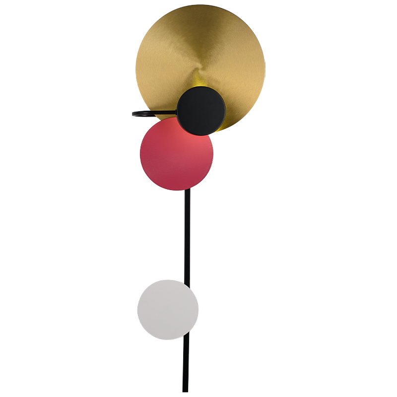 Бра PLANET LAMP METTE SCHELDE red Золотой Красный Черный Белый Бра PLANET LAMP METTE SCHELDE red Золотой Красный Черный Белый во Владивостоке | Loft Concept
