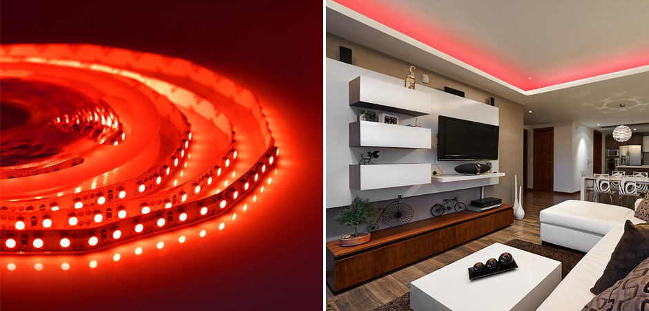 Светодиодная лента 4,8W/m 60LED/m 3528SMD красный 5M Светодиодная лента 4,8W/m 60LED/m 3528SMD красный 5M - Loft-Concept во Владивостоке