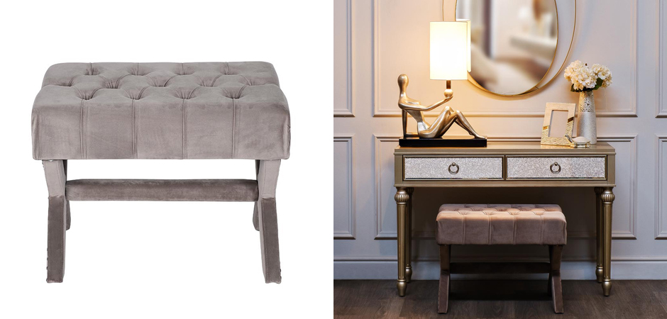 Пуф X Bench Capitone Beige Пуф X Bench Capitone Beige - Loft-Concept во Владивостоке