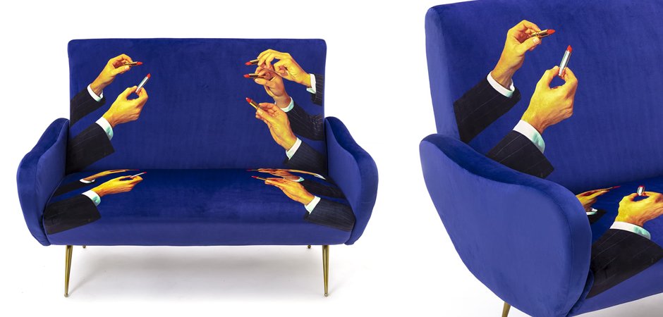 Диван Seletti Sofa Two Seater Lipsticks Диван Seletti Sofa Two Seater Lipsticks - Loft-Concept во Владивостоке