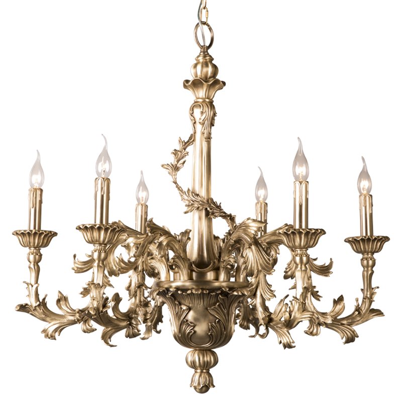 Люстра Baroque Chandelier Латунь Люстра Baroque Chandelier Латунь во Владивостоке | Loft Concept