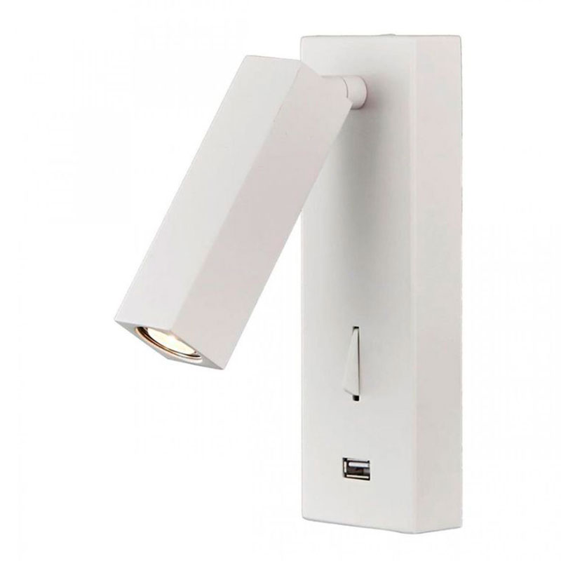 Бра Chelsom WALL LED DOCK White USB Белый Бра Chelsom WALL LED DOCK White USB Белый во Владивостоке | Loft Concept