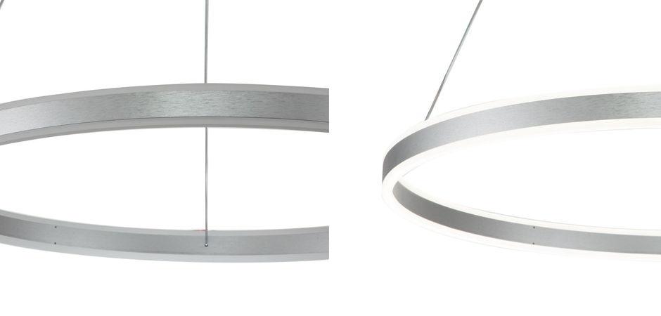 Подвесной светильник Neo Circles One Silver Подвесной светильник Neo Circles One Silver - Loft-Concept во Владивостоке
