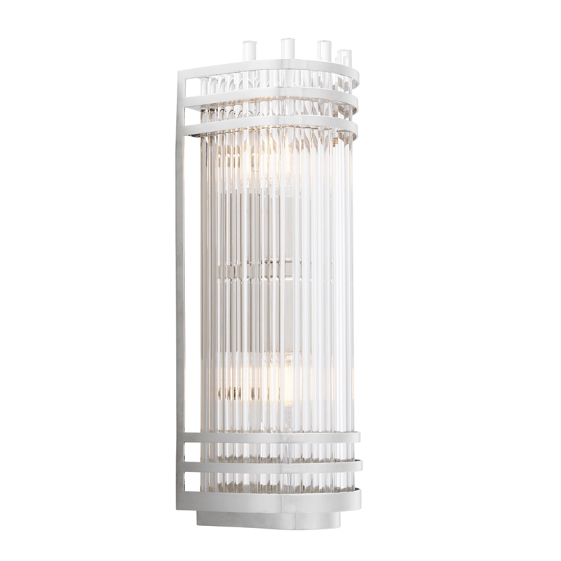 Бра Eichholtz Wall Lamp Gulf S Nickel Никель Прозрачный Бра Eichholtz Wall Lamp Gulf S Nickel Никель Прозрачный во Владивостоке | Loft Concept