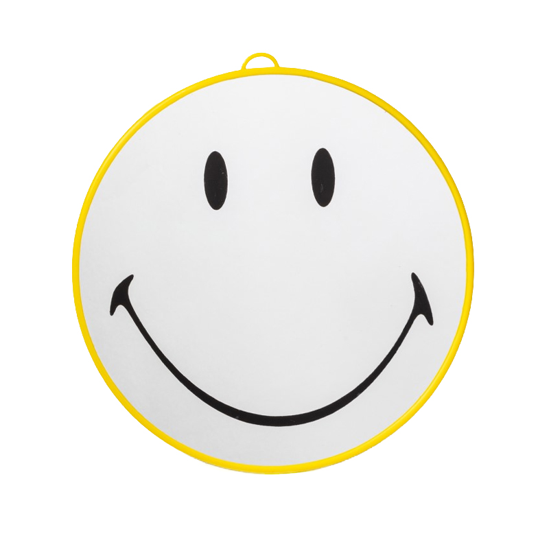 Зеркало Seletti Smiley Желтый Черный во Владивостоке | Loft Concept 