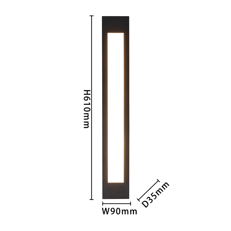 Настенный светильник Black Frame 61 см Настенный светильник Black Frame 61 см во Владивостоке