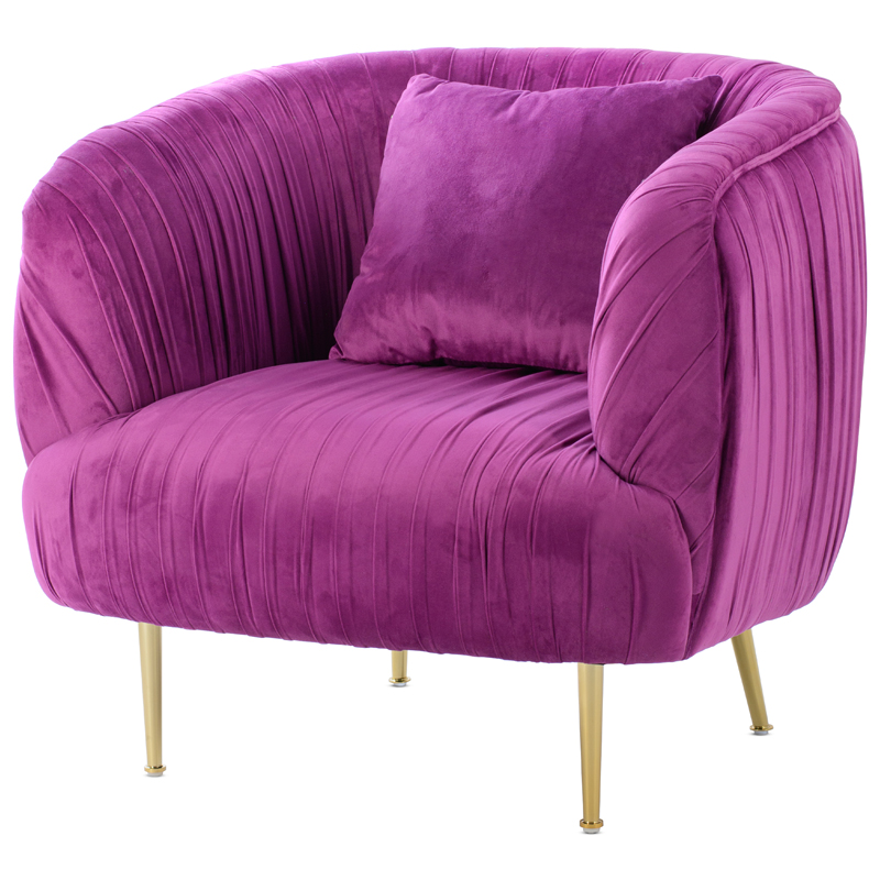 Кресло SOUFFLE CHAIR purple Фуксия Золотой Кресло SOUFFLE CHAIR purple Фуксия Золотой во Владивостоке | Loft Concept