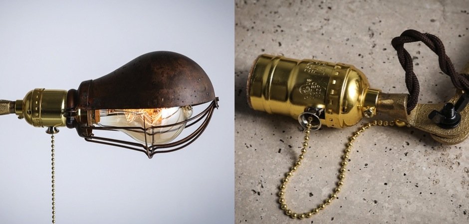 Настенный светильник Steampunk Extension Pole Bra 2 Настенный светильник Steampunk Extension Pole Bra 2 - Loft-Concept во Владивостоке