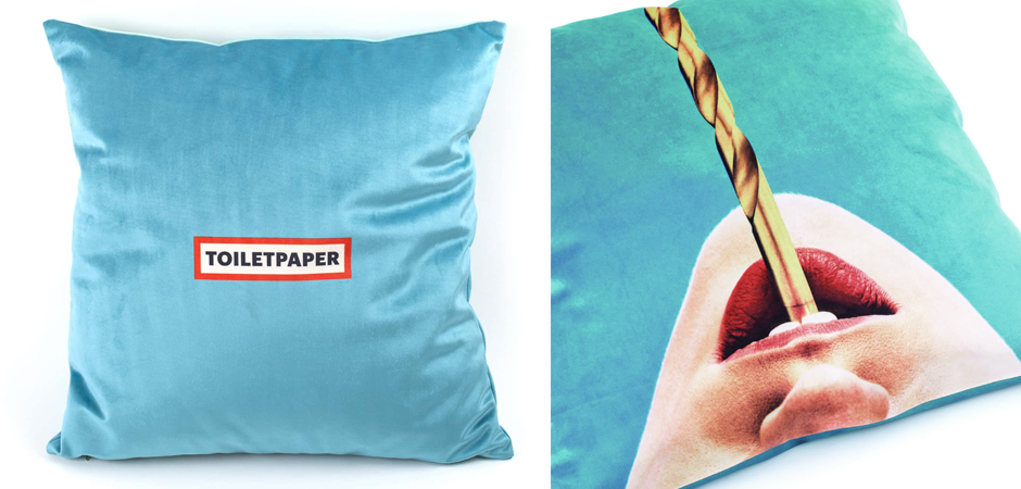 Подушка Seletti Cushion Drill Design Toiletpaper Подушка Seletti Cushion Drill Design Toiletpaper - Loft-Concept во Владивостоке